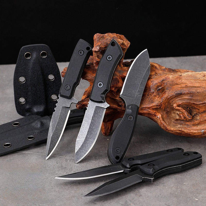 Edc Pocket Carry Fixed Blade - 5CR15 Pisau Tetap Kecil Baja Tahan
