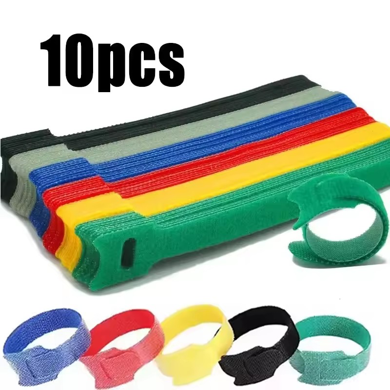 Gear Tie Reusable - 10-50 Buah Tali Pengikat Kabel Serbaguna,