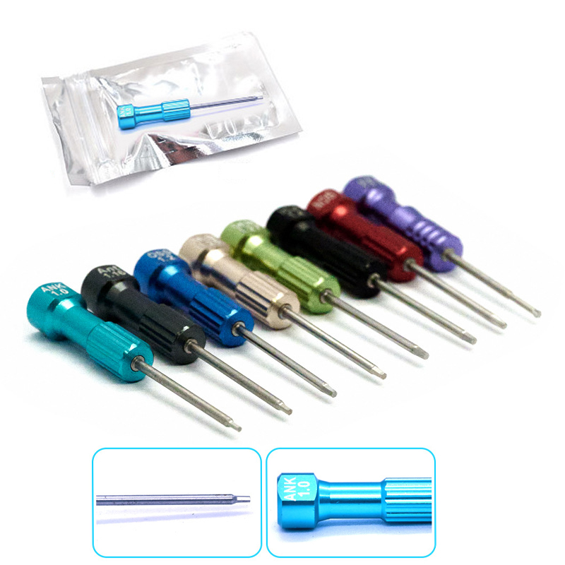 Micro Screwdriver Kit - Obeng implan gigi, laboratorium gigi Stainless