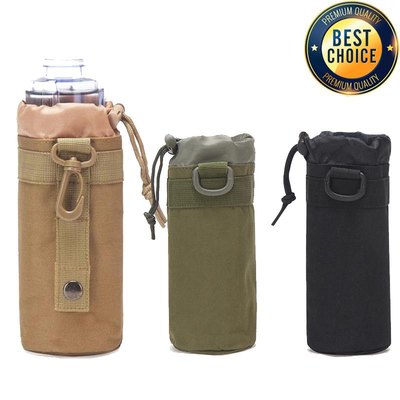 Berburu botol air kantong luar - Edc Carry Case ulasan dan harga