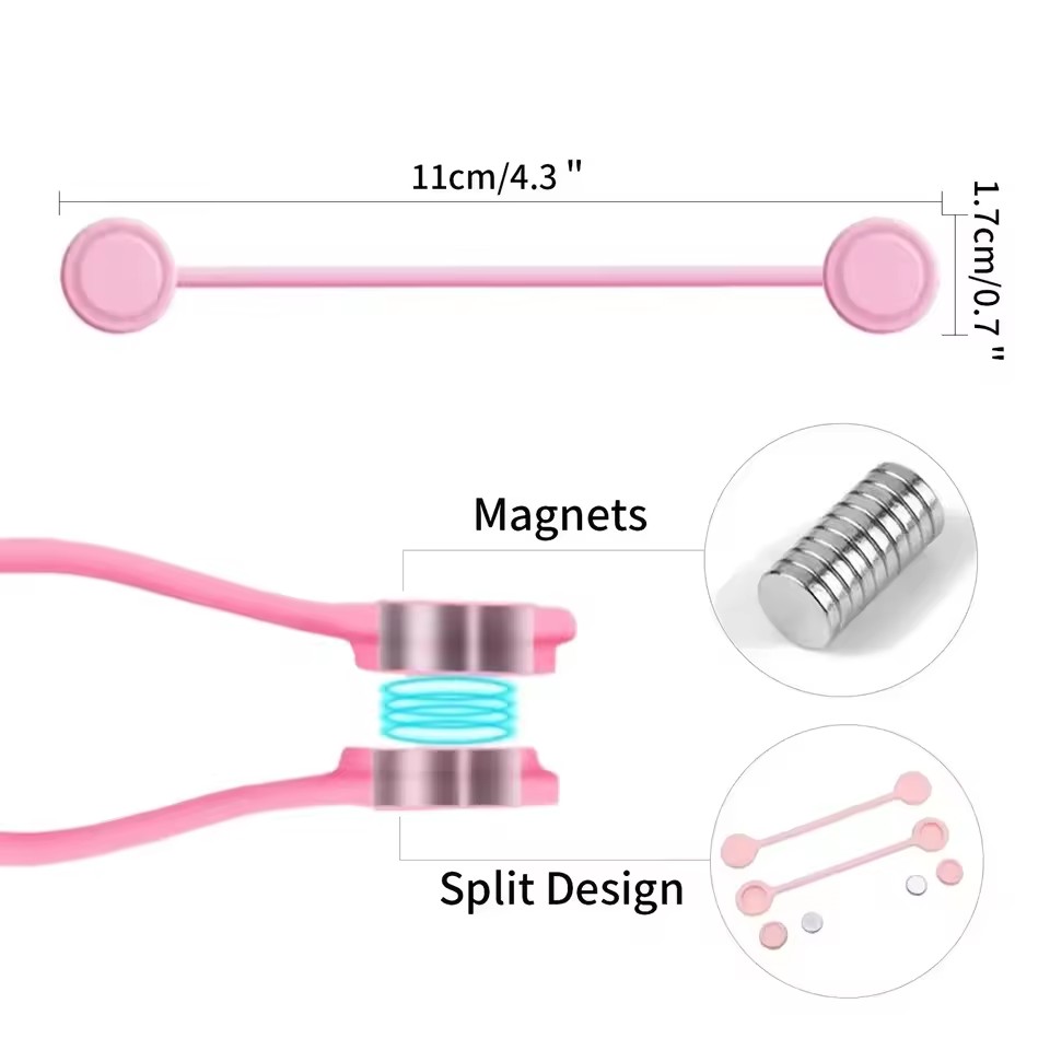 Pengikat Kabel Magnetik Siliko - Gear Tie Reusable ulasan dan harga