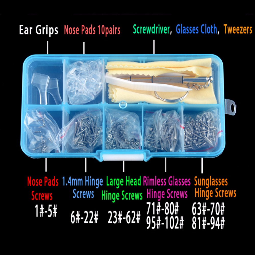 500 Kacamata Perbaikan Kit Set - Micro Screwdriver Kit ulasan dan harga