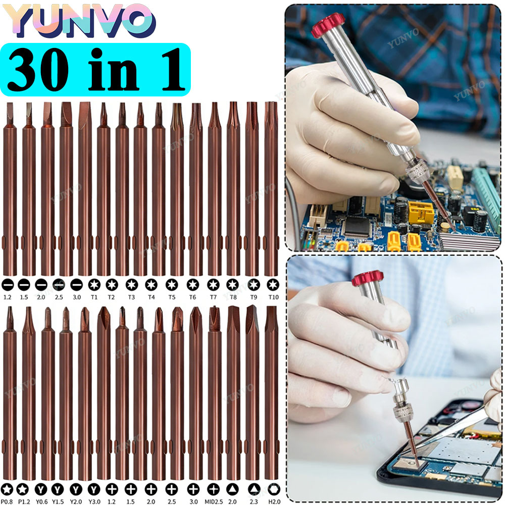 Set Obeng Presisi Magnetik 30  - Micro Screwdriver Kit ulasan dan harga