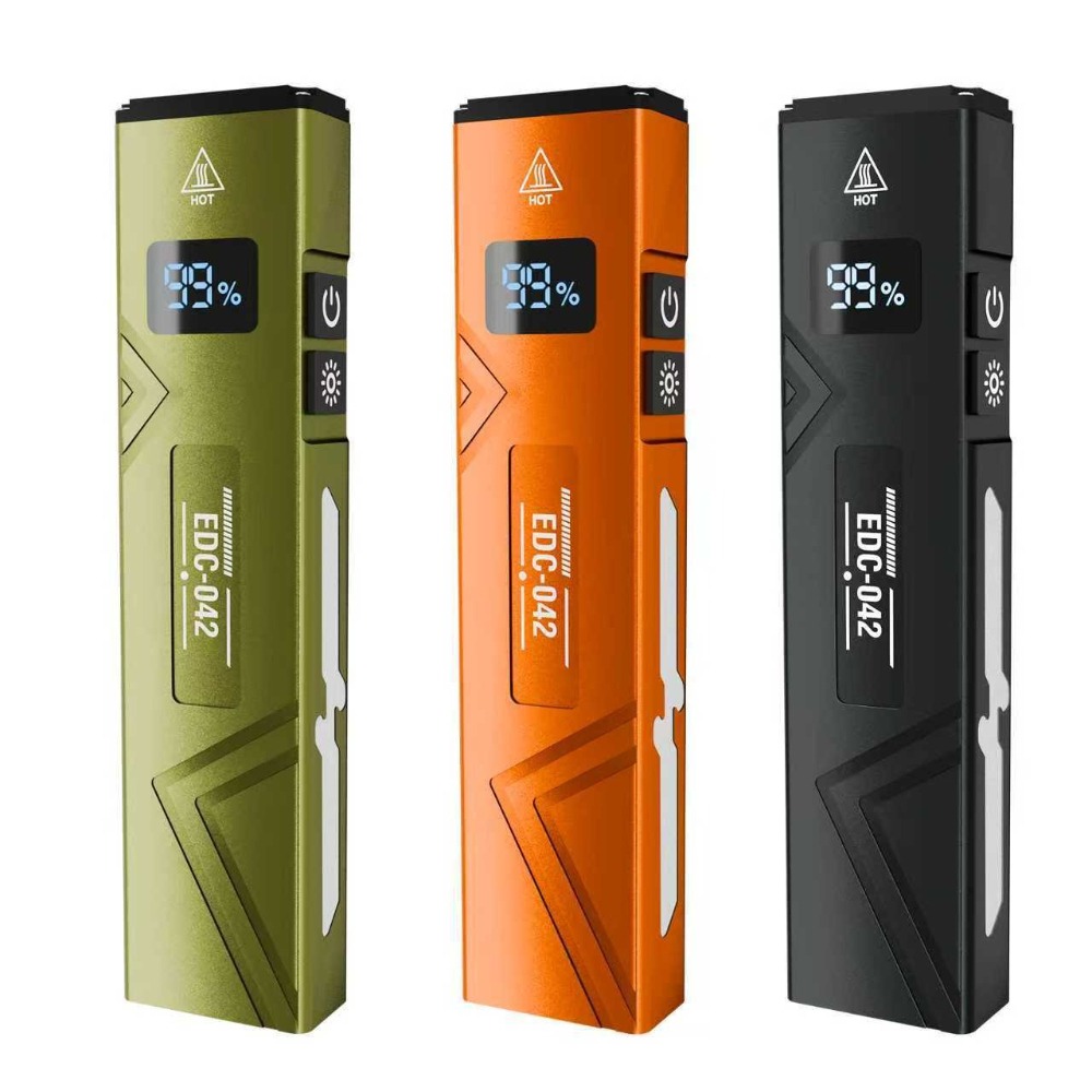 Senter EDC Lampu UV Isi Ulang  - Edc Carry Clip ulasan dan harga