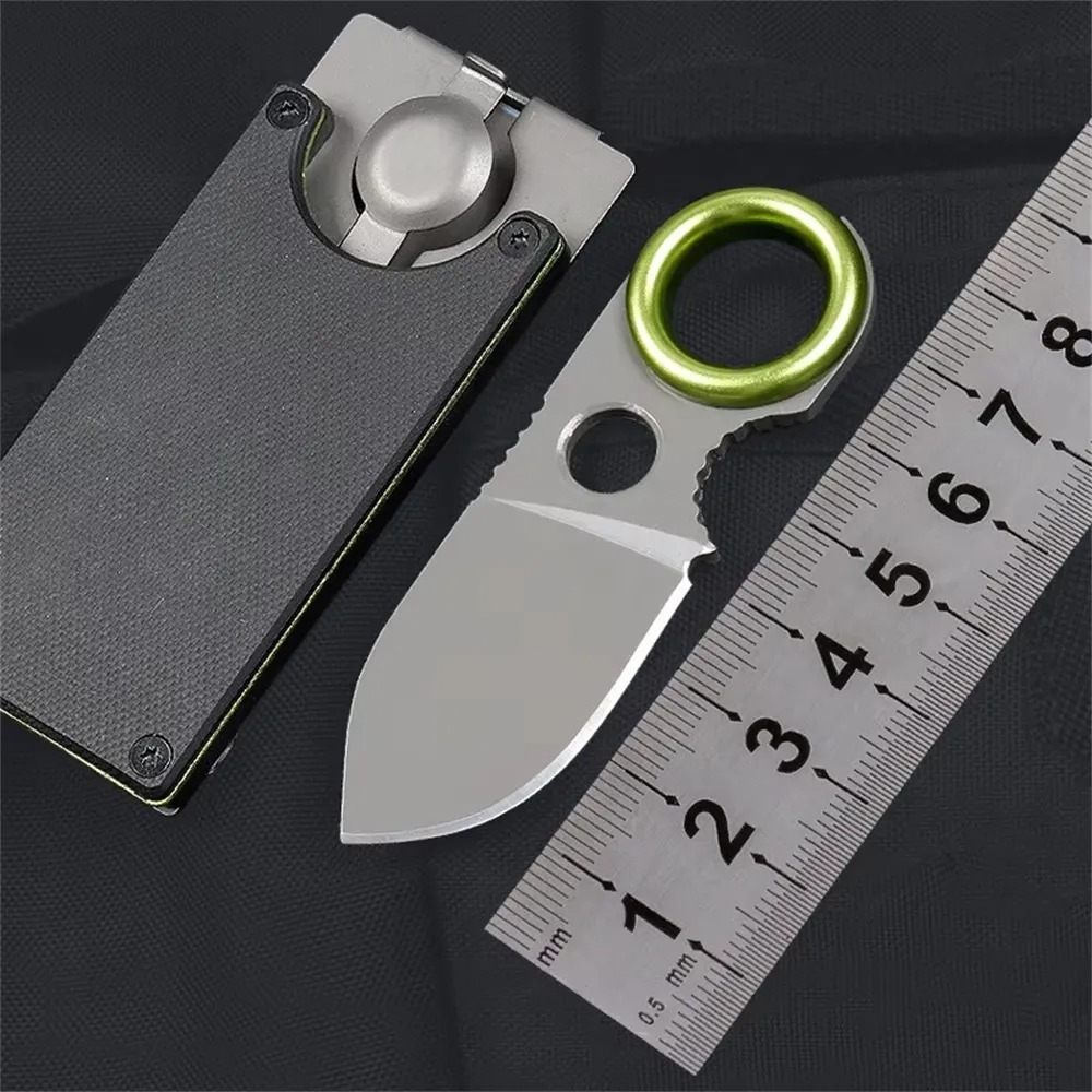 Pisau Lipat Mini EDC Ring Fixe - Edc Pocket Carry Fixed Blade ulasan dan harga