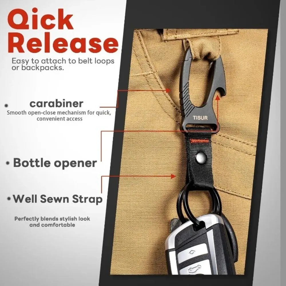Gantungan Kunci Carabiner Tita - Edc Carry Clip ulasan dan harga
