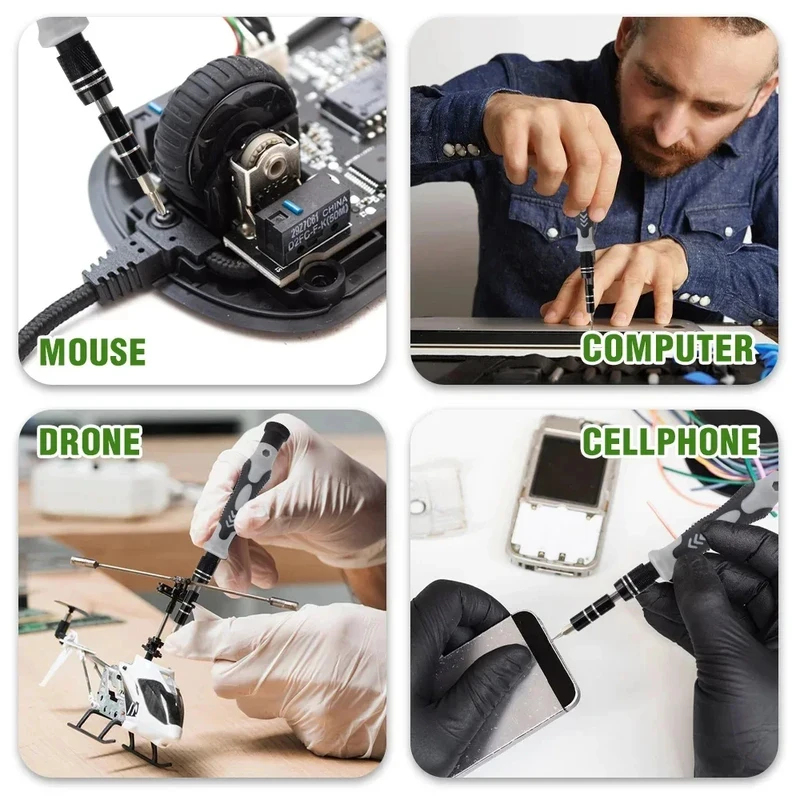 Set Obeng Magnetik Portabel 11 - Micro Screwdriver Kit ulasan dan harga