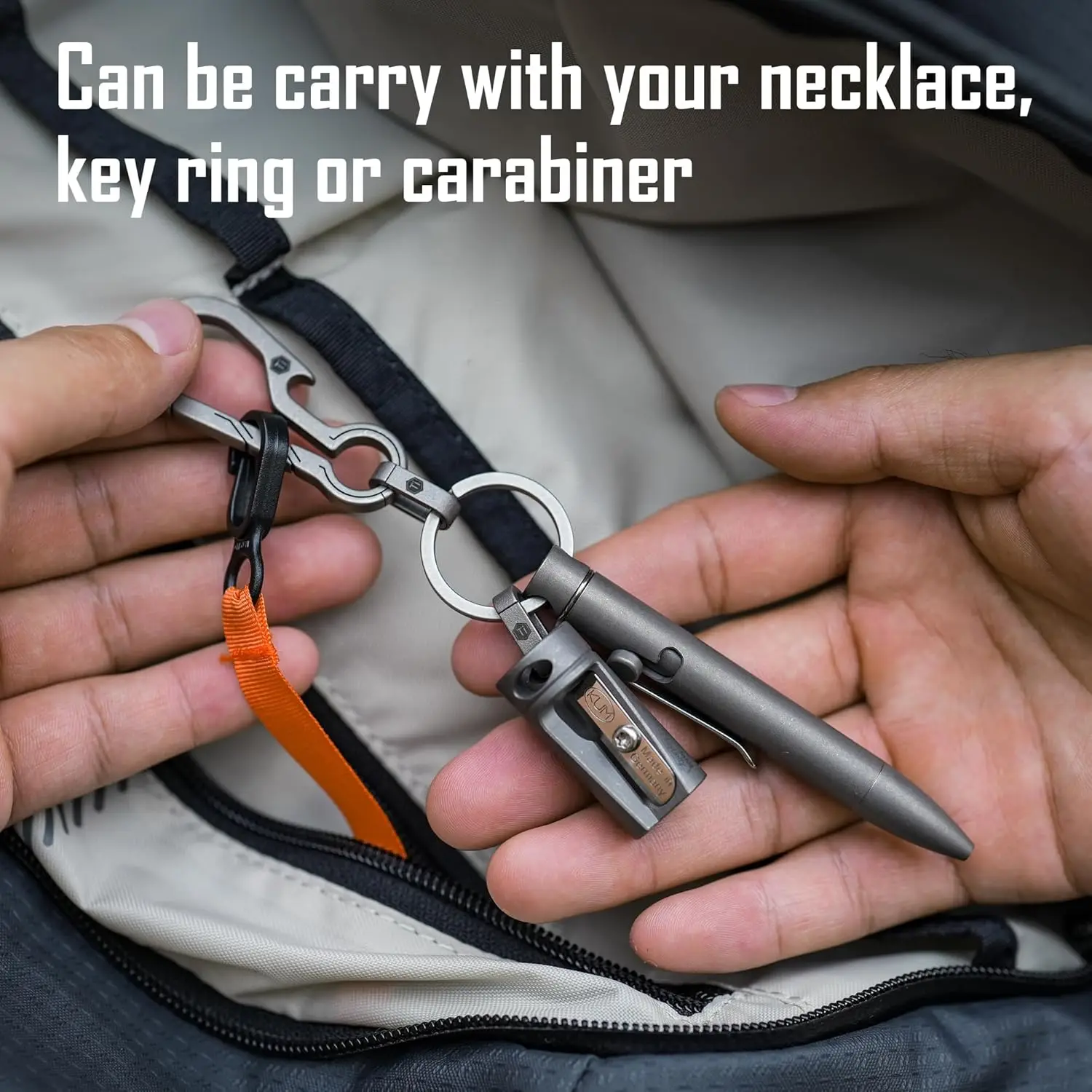 Pena EDC KeyUnity KP05SW Bolt  - Edc Carry Clip ulasan dan harga