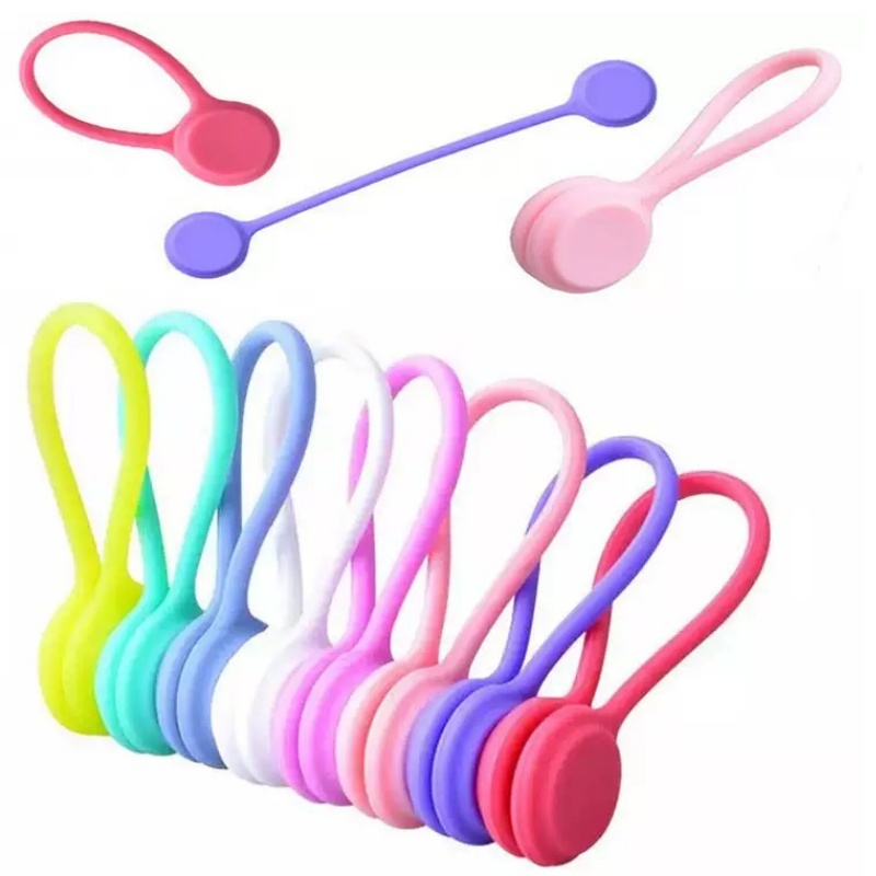 Pengikat Kabel Magnetik Siliko - Gear Tie Reusable ulasan dan harga