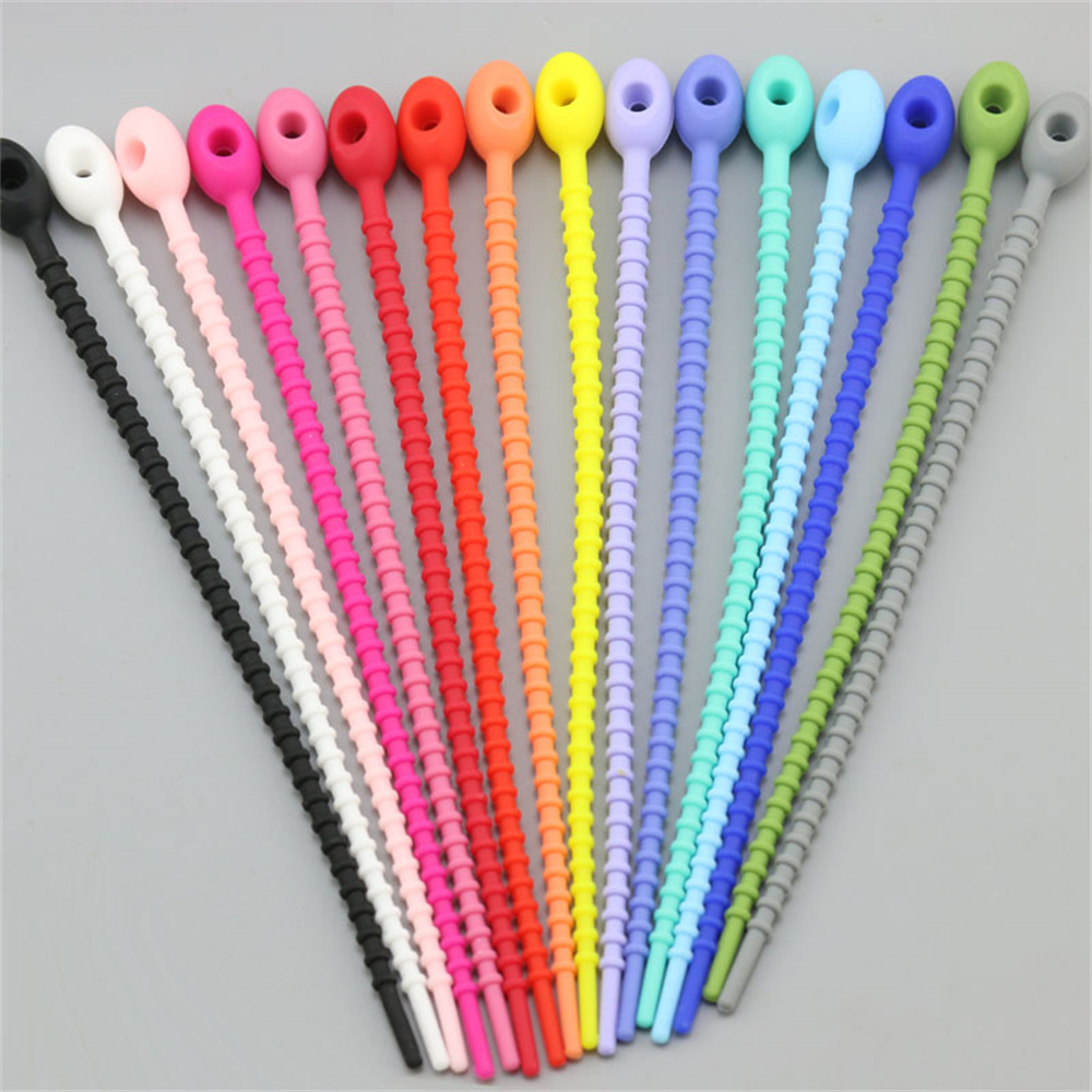 10 Buah/Lot Pengikat Kabel Sil - Gear Tie Reusable ulasan dan harga