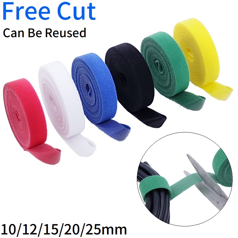 1/5M Ikatan Kabel Dapat Diguna - Gear Tie Reusable ulasan dan harga